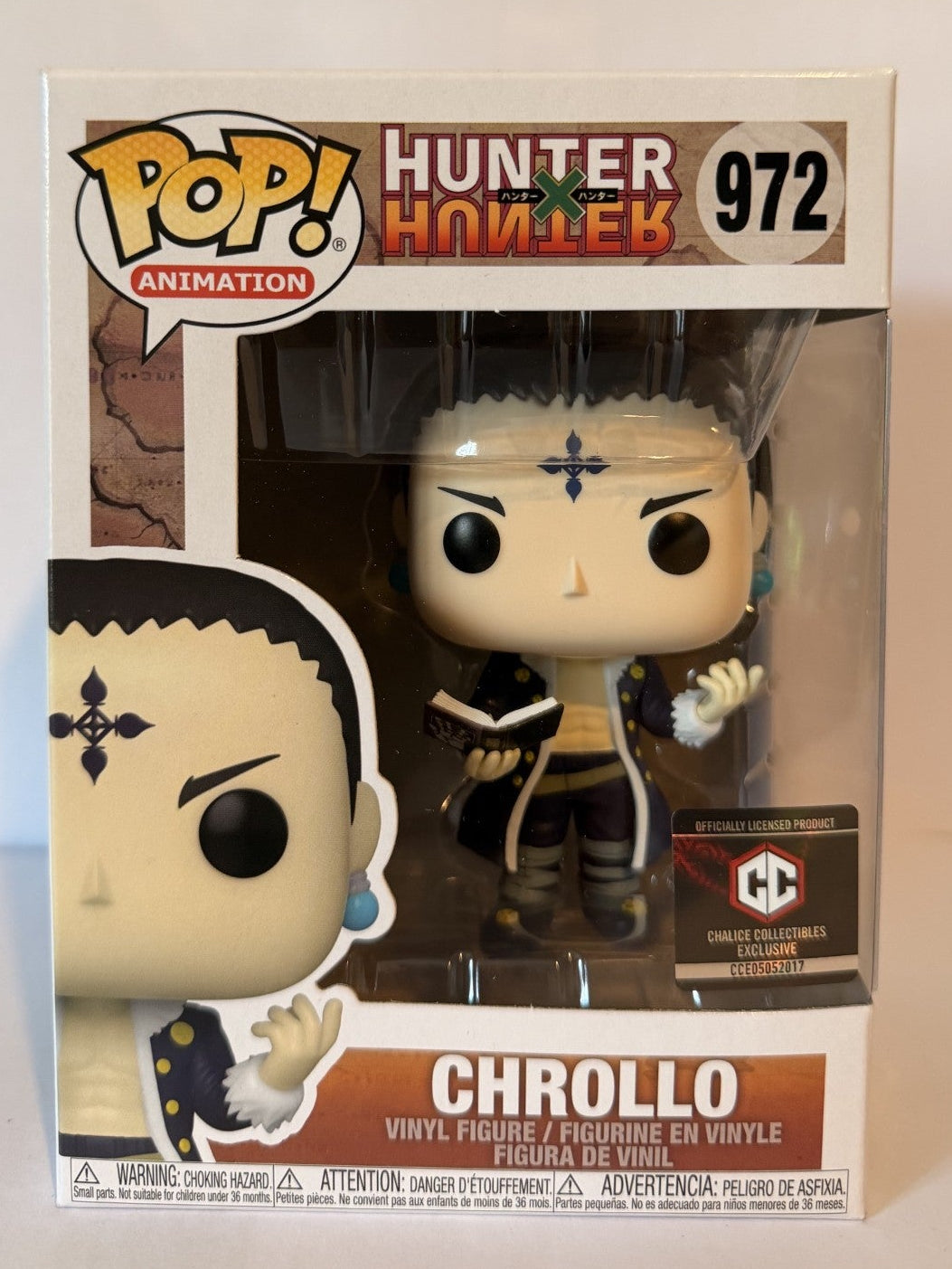 Chrollo #972 HxH Funko Pop *Chalice Collectibles Exclusive