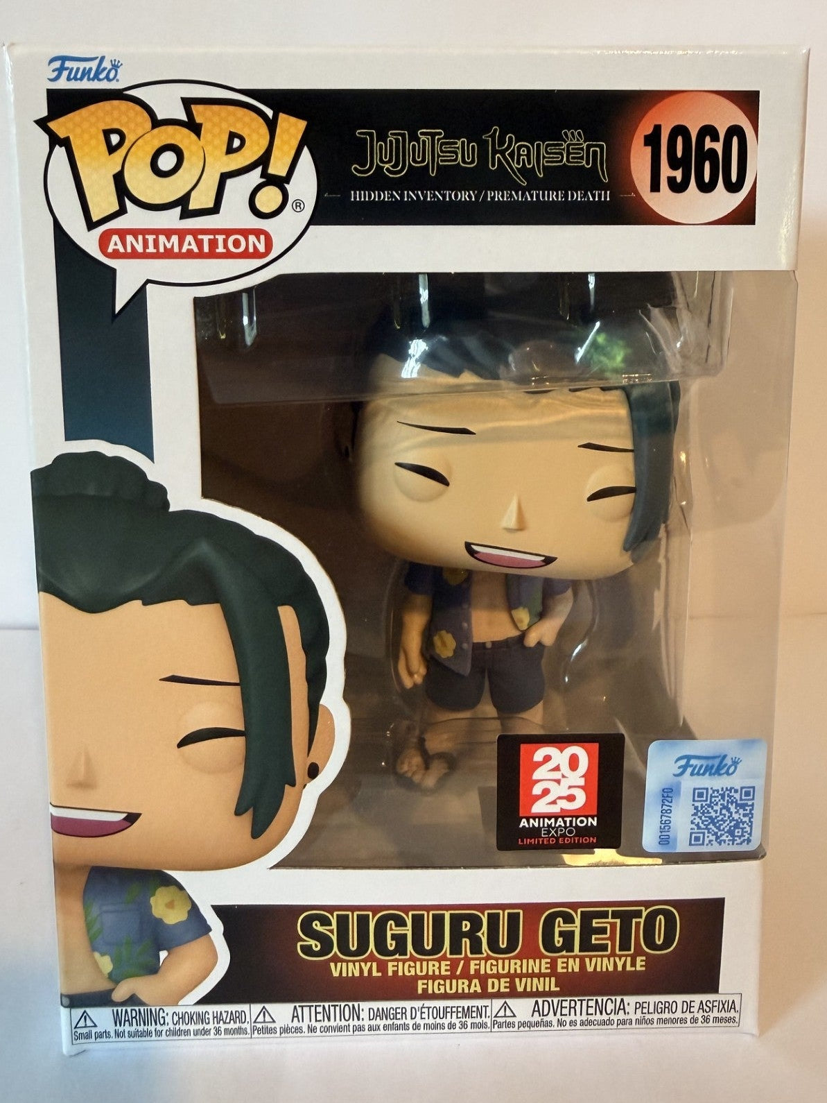 Suguru Geto #1960 JJK Funko *2025 Anime EXPO