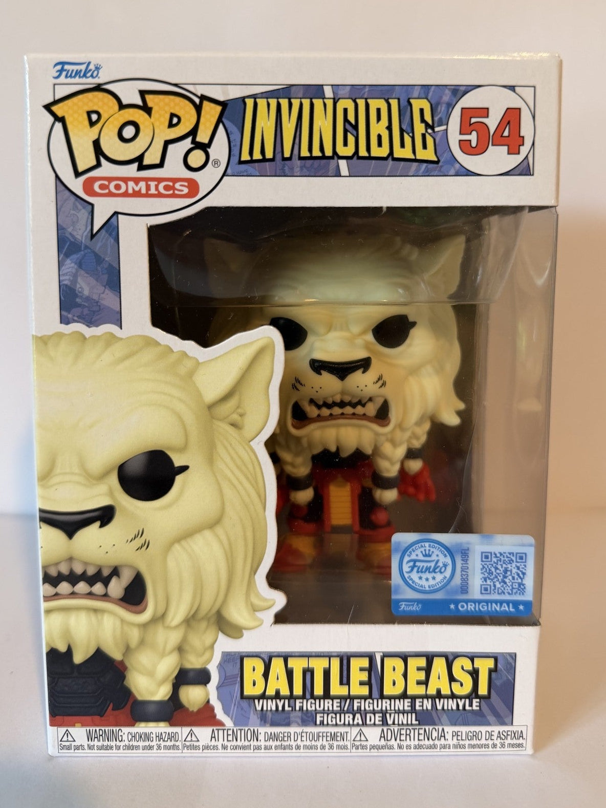 Battle Beast #54 Invincible Funko *Exclusive