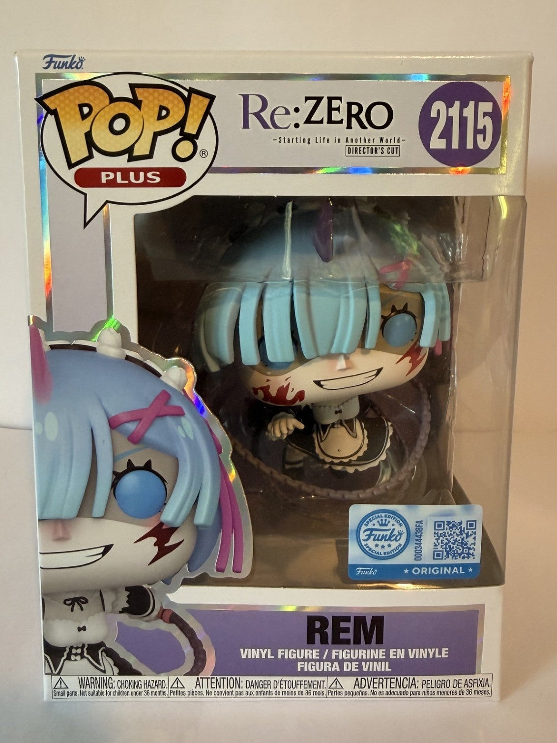 Rem #2115 Re:Zero Funko Pop *Exclusive