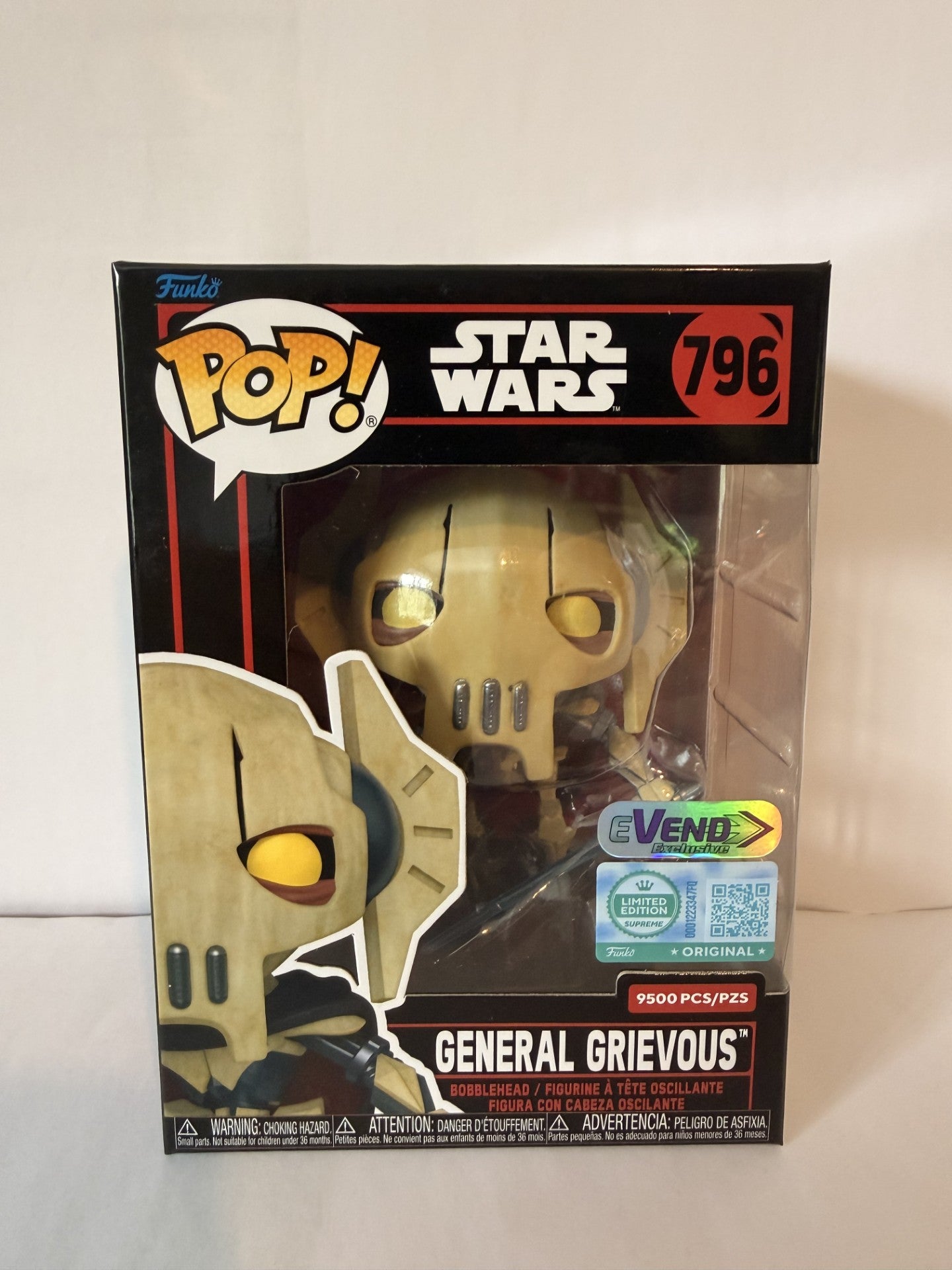 General Grievous #796 Star Wars LE Funko 9500PCS EVend Exclusive