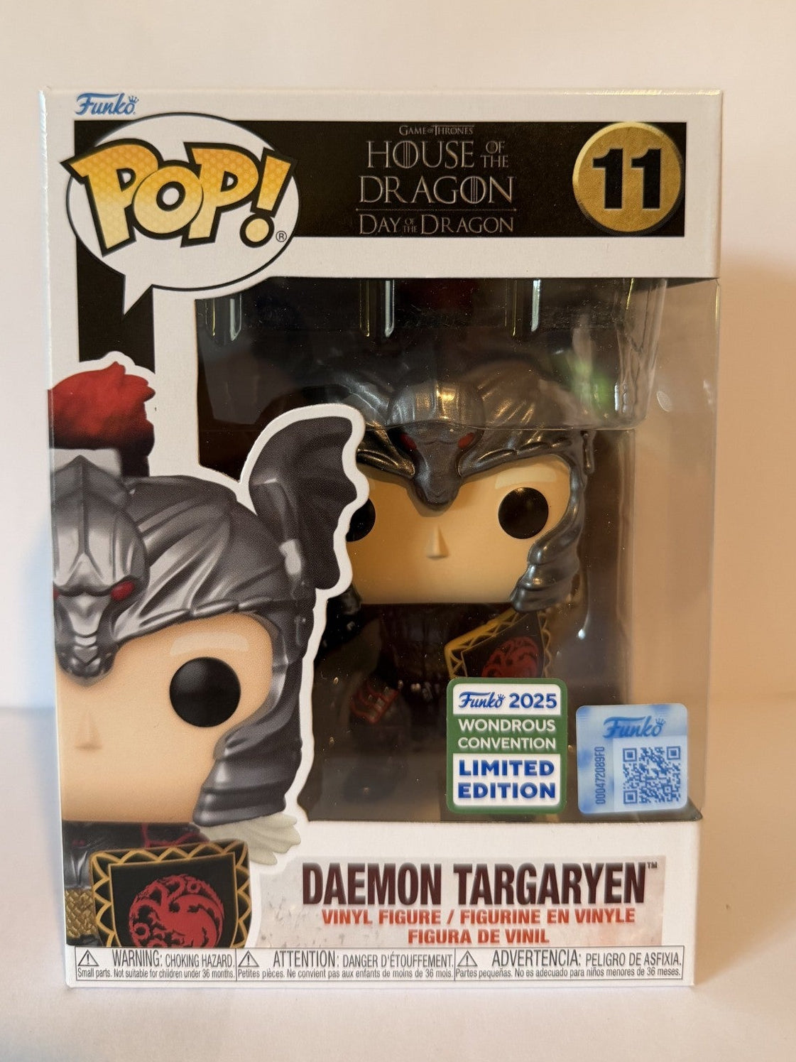 Daemon Targaryen #11 HOTD 2025 Limited Edition Funko Pop